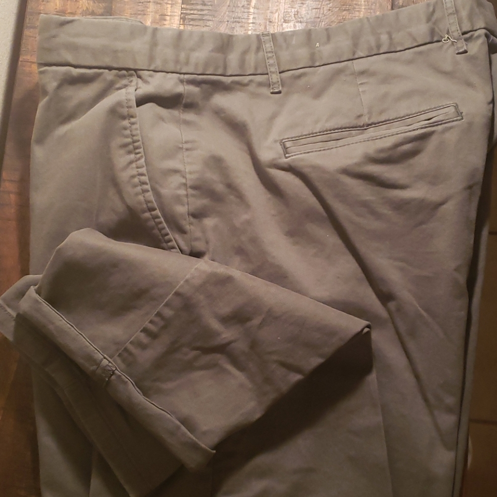 Green Khaki pants by gap